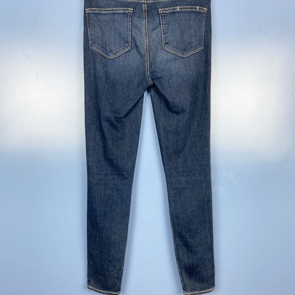PAIGE Hoxton Ankle Skinny Jeans Dark Denim size 27 - Picture 5 of 7